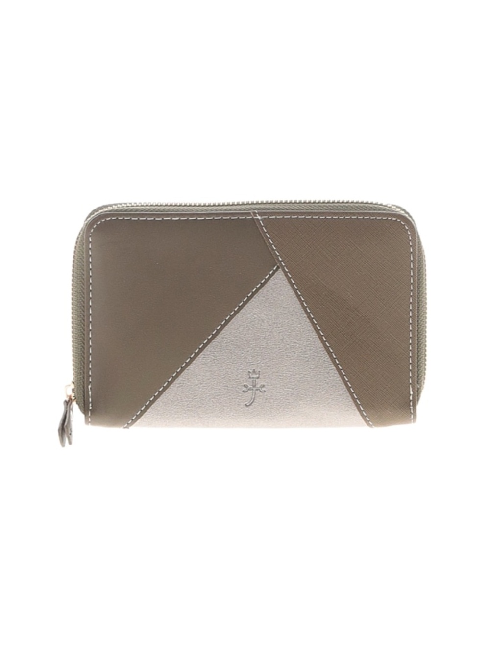 JC De Castelbajac Wallet Gray Metallic